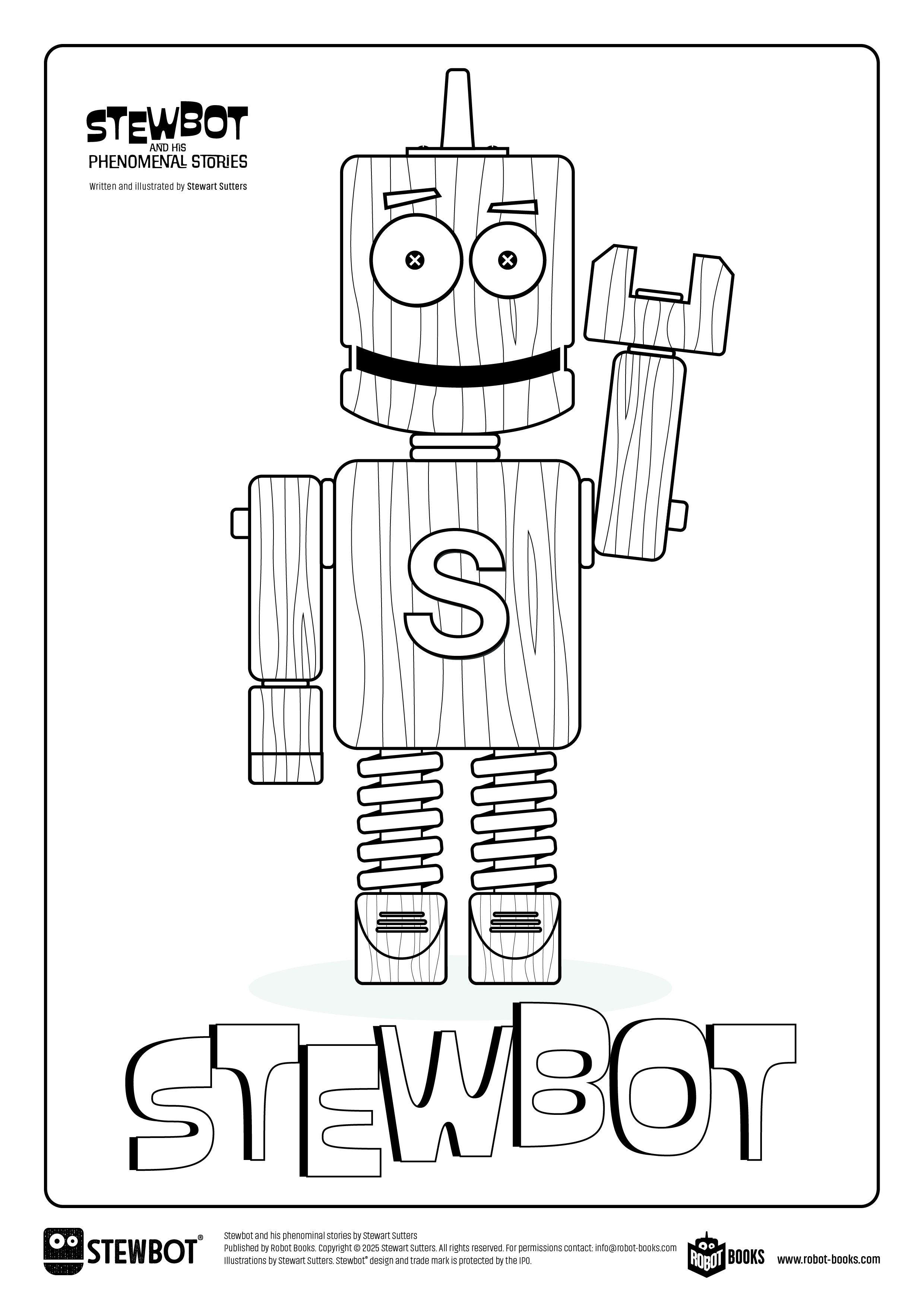 Stewbot Colouring 01